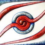 An iron wave, 80×60 cm, 2022, Brussels