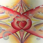 Creation of Life, 120×60 cm, 2022, Brussels